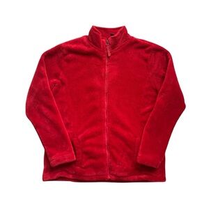 Red Fleece Jacket